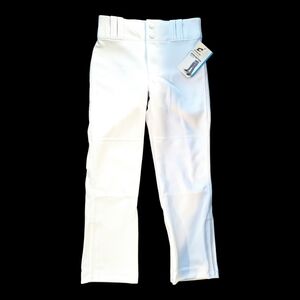 Champro Triple Crown Open Bottom Youth Baseball Pant XS BP9U White